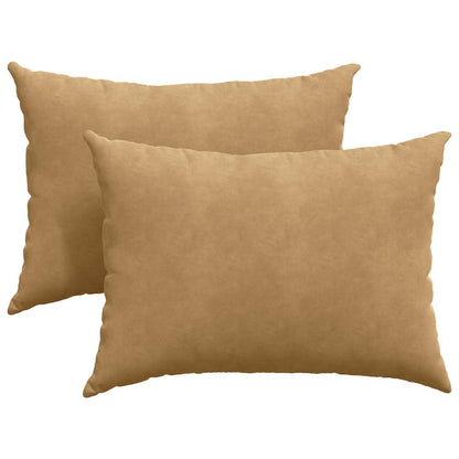 Sofakissen 2 Stück Weinrot 70 x 50 cm Cordstoff