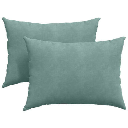 Sofakissen 2 Stück Weinrot 70 x 50 cm Cordstoff