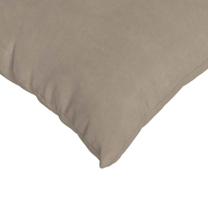 Sofakissen 2 Stück Beige 70 x 50 cm Stoff