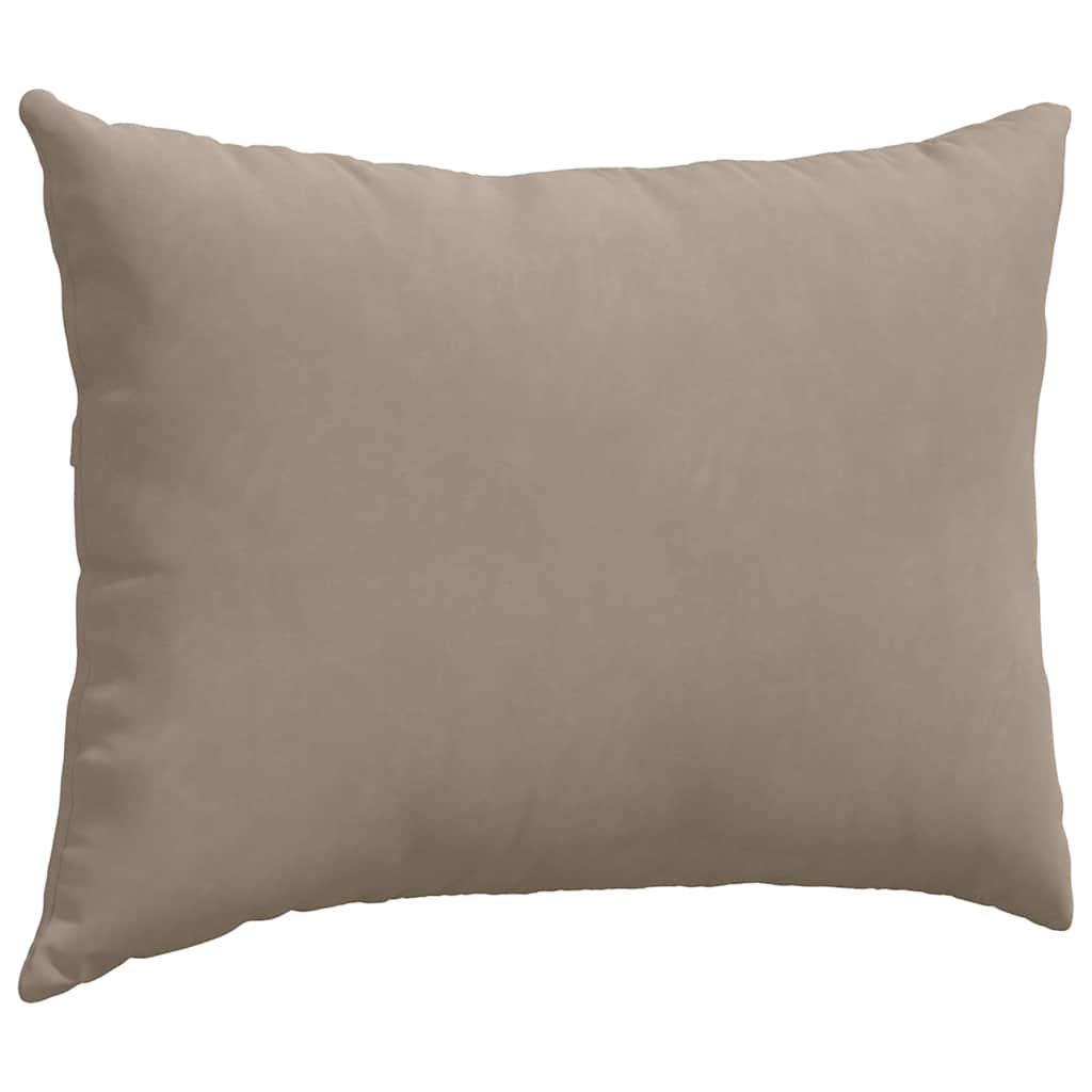 Sofakissen 2 Stück Beige 70 x 50 cm Stoff