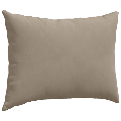 Sofakissen 2 Stück Beige 70 x 50 cm Stoff