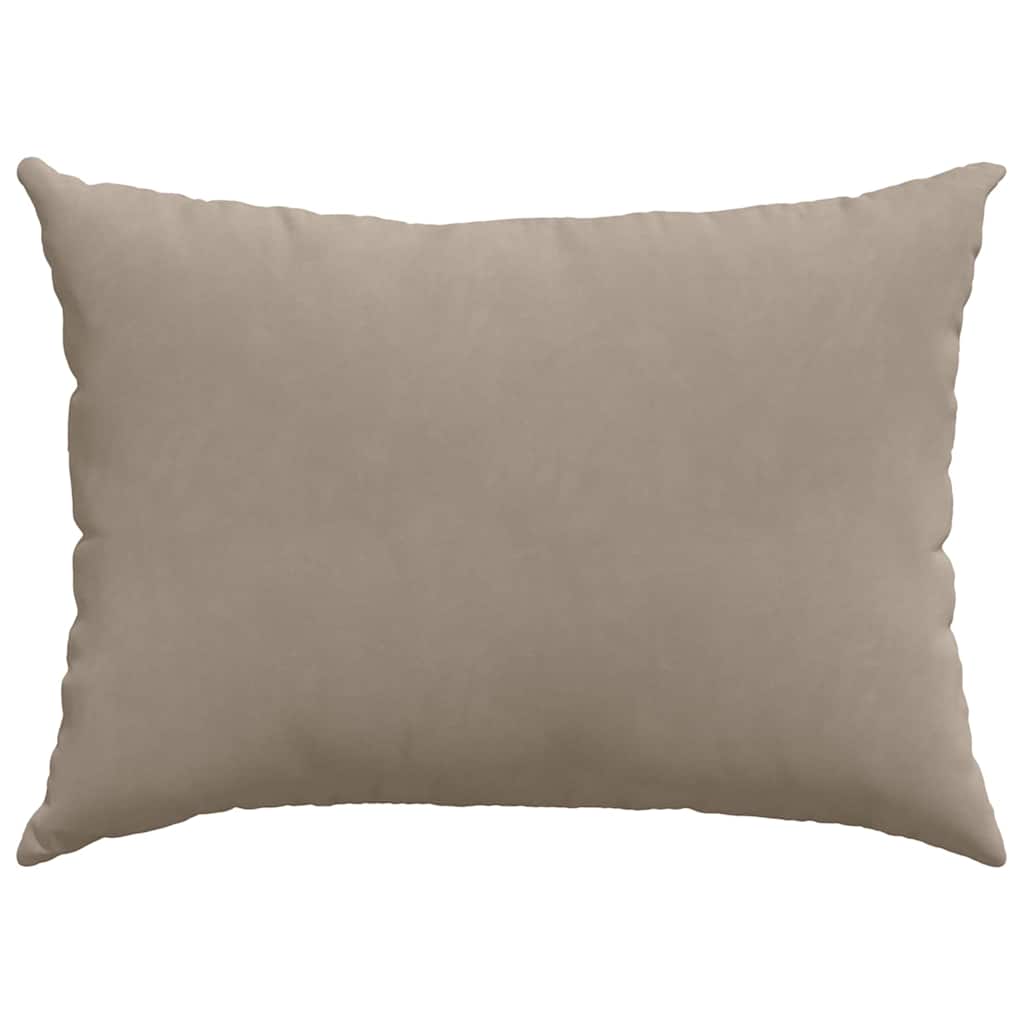 Sofakissen 2 Stück Beige 70 x 50 cm Stoff