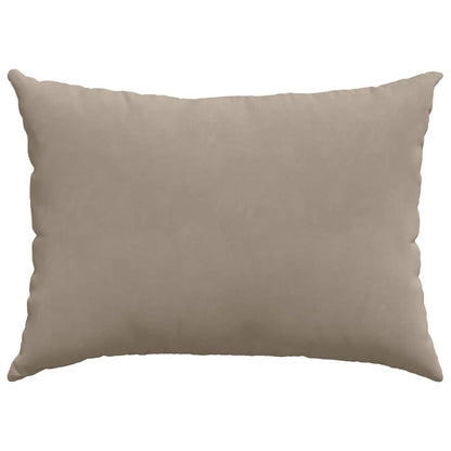Sofakissen 2 Stück Beige 70 x 50 cm Stoff