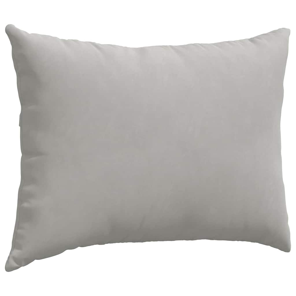 Sofakissen 2 Stück Beige 70 x 50 cm Stoff