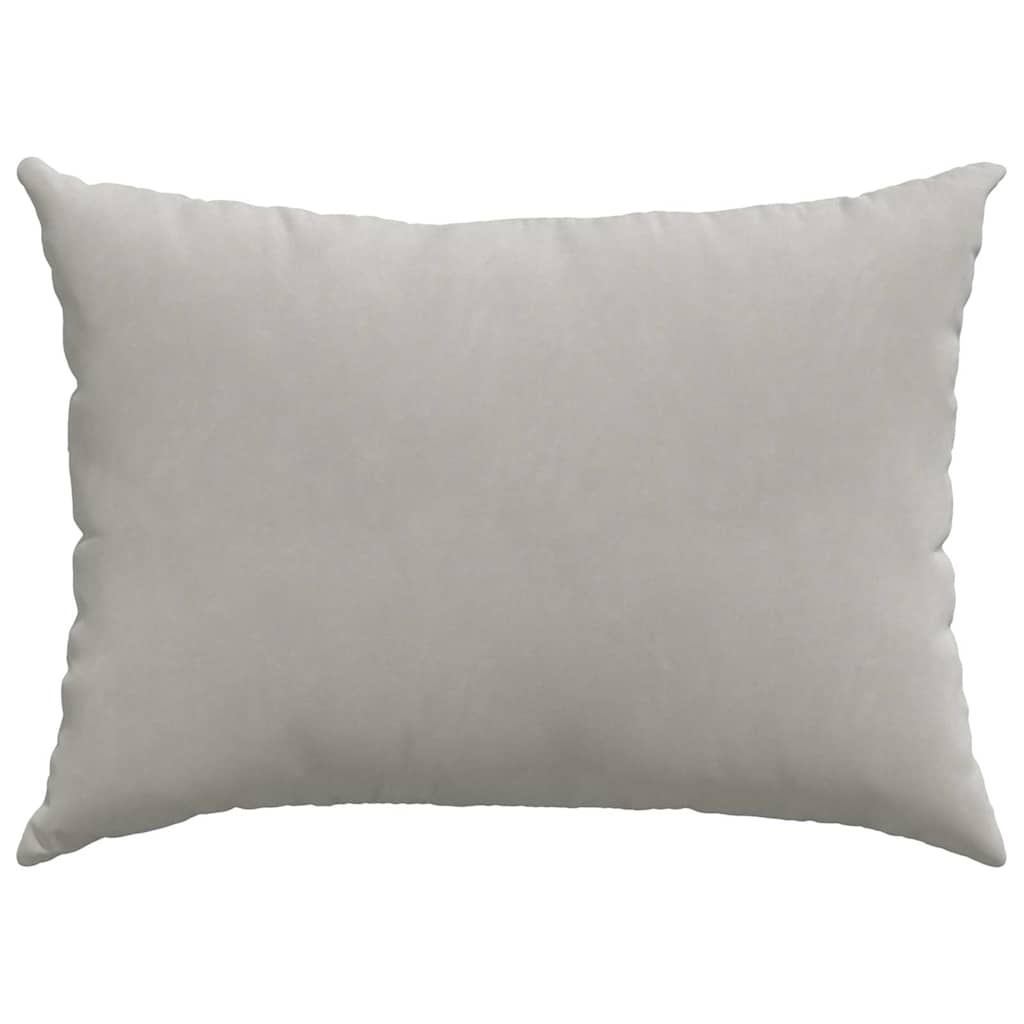 Sofakissen 2 Stück Beige 70 x 50 cm Stoff