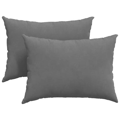 Sofakissen 2 Stück Beige 70 x 50 cm Stoff
