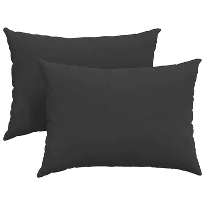 Sofakissen 2 Stück Beige 70 x 50 cm Stoff