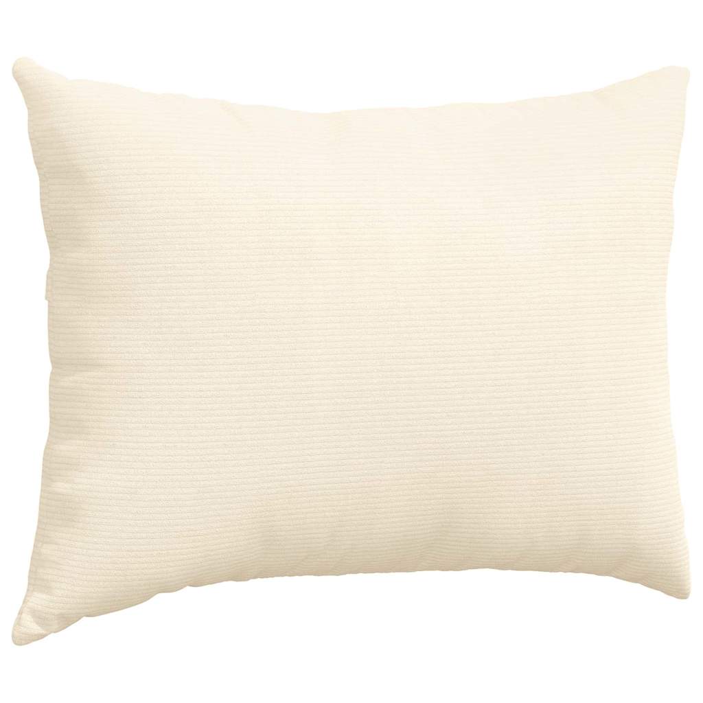 Sofakissen 2 Stück Dunkelgrau 70 x 50 cm Cordstoff