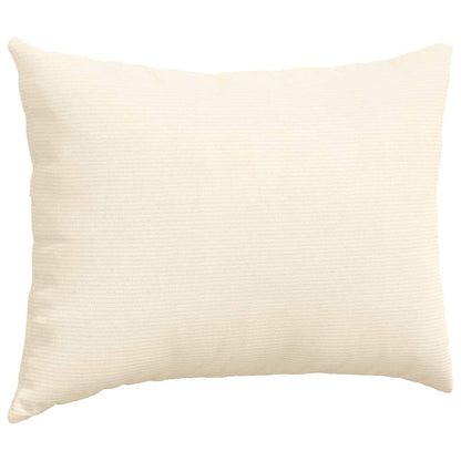 Sofakissen 2 Stück Dunkelgrau 70 x 50 cm Cordstoff