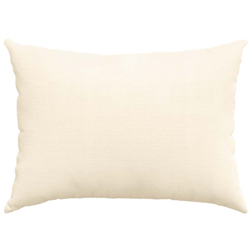Sofakissen 2 Stück Dunkelgrau 70 x 50 cm Cordstoff