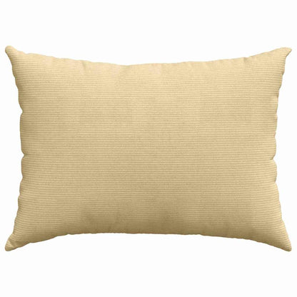 Sofakissen 2 Stück Dunkelgrau 70 x 50 cm Cordstoff
