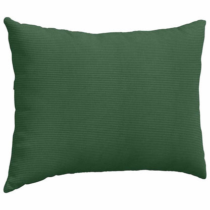 Sofakissen 2 Stück Dunkelgrau 70 x 50 cm Cordstoff
