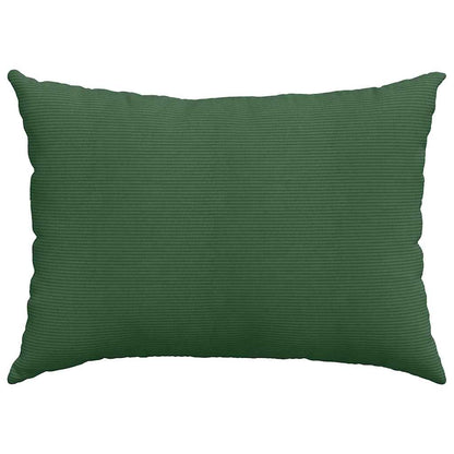 Sofakissen 2 Stück Dunkelgrau 70 x 50 cm Cordstoff