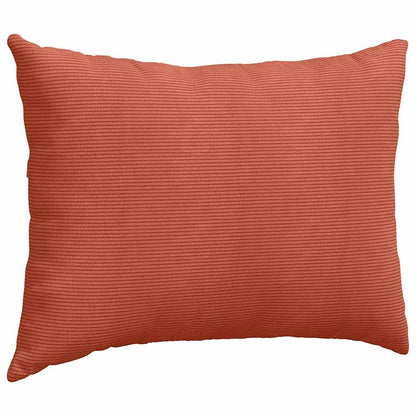 Sofakissen 2 Stück Dunkelgrau 70 x 50 cm Cordstoff