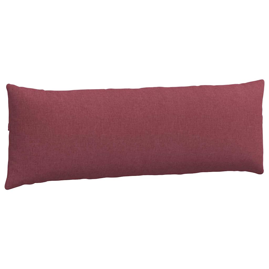 Sofakissen 2 pcs Rot 120 x 40 cm Stoff
