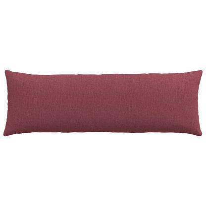 Sofakissen 2 pcs Rot 120 x 40 cm Stoff