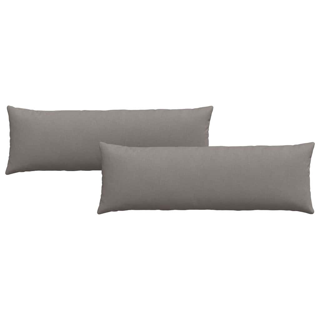 Sofakissen 2 pcs Rot 120 x 40 cm Stoff