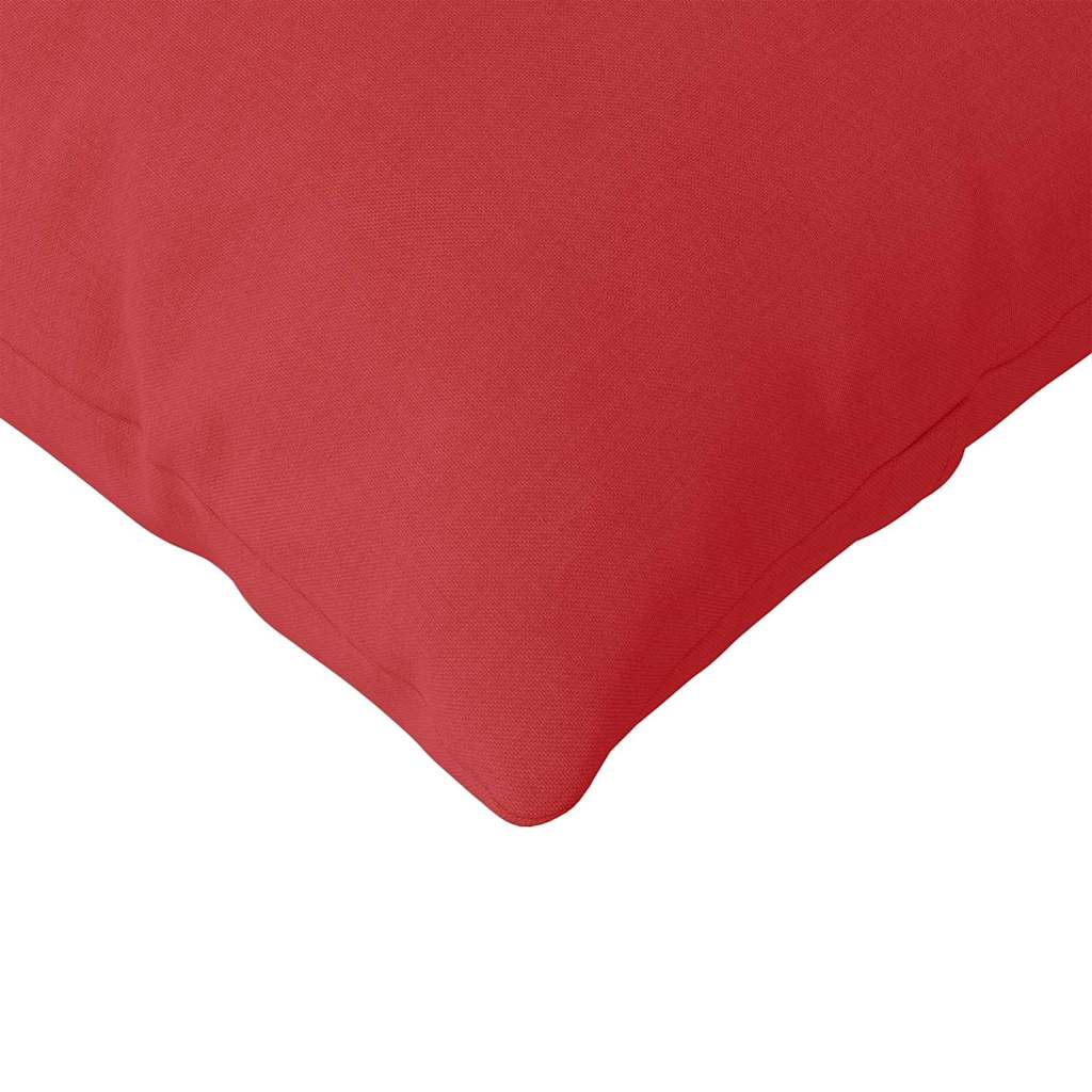 Sofakissen 2 pcs Rot 120 x 40 cm Stoff