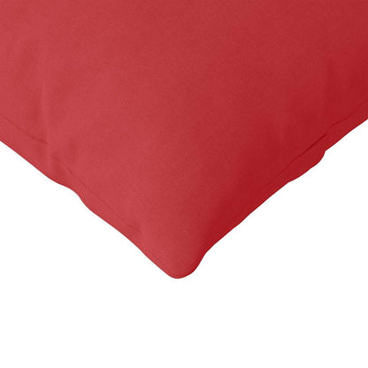 Sofakissen 2 pcs Rot 120 x 40 cm Stoff