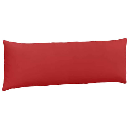Sofakissen 2 pcs Rot 120 x 40 cm Stoff