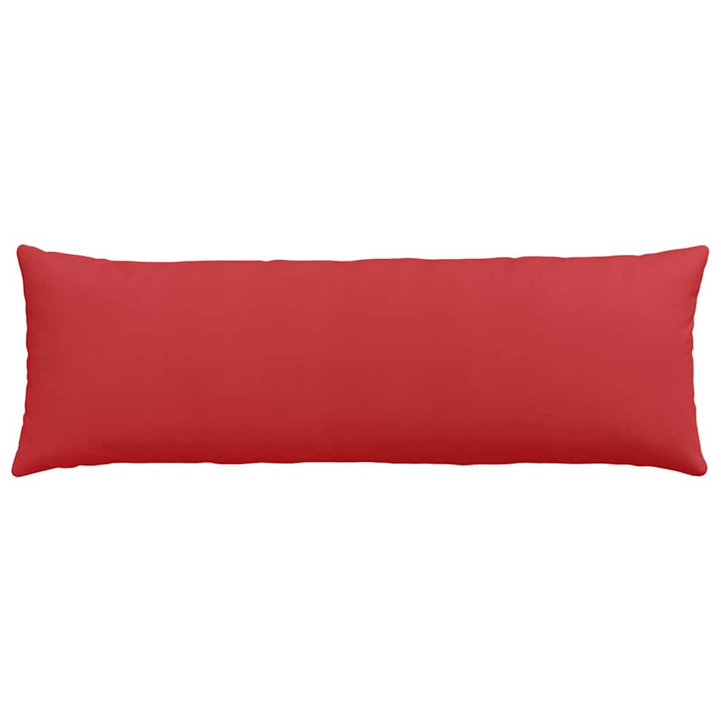 Sofakissen 2 pcs Rot 120 x 40 cm Stoff
