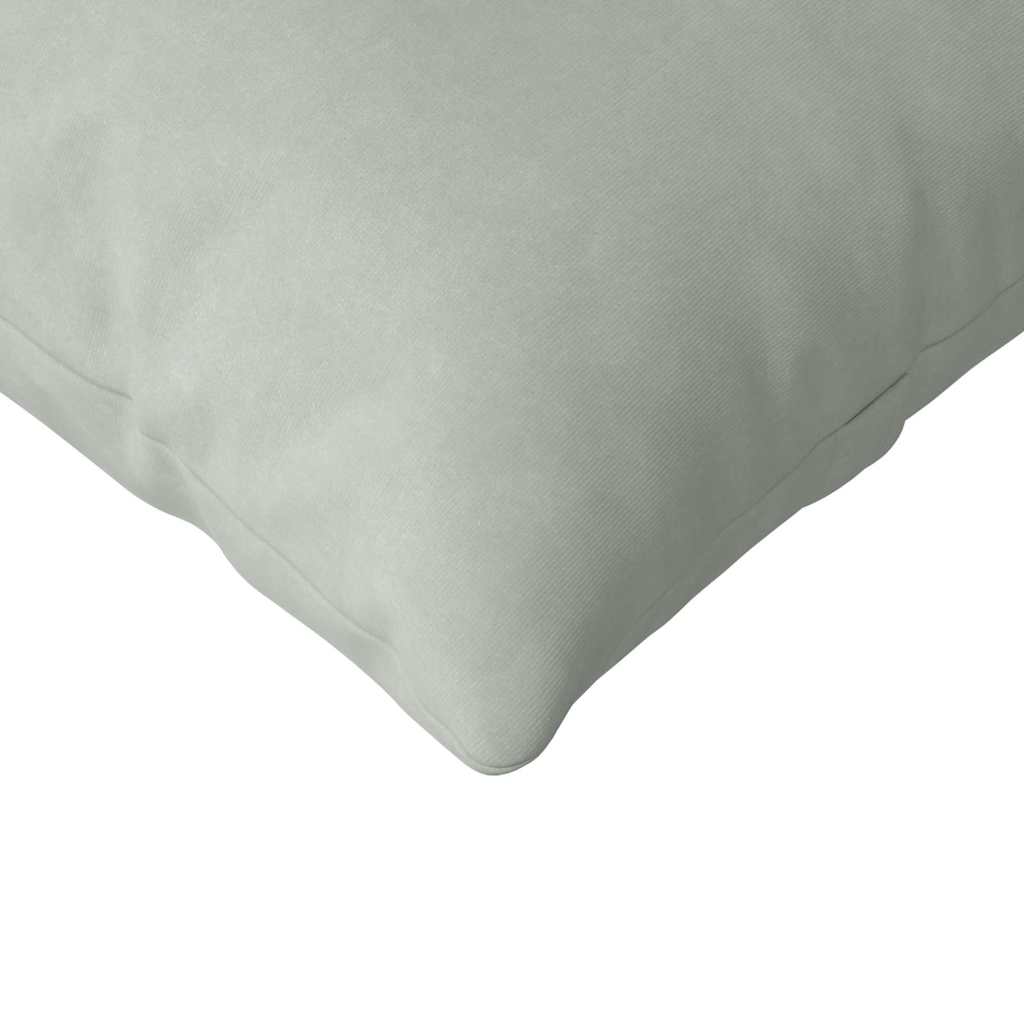 Sofakissen 2 Stück Schwarz 120 x 40 cm Cordstoff