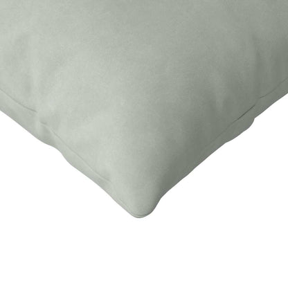 Sofakissen 2 Stück Schwarz 120 x 40 cm Cordstoff