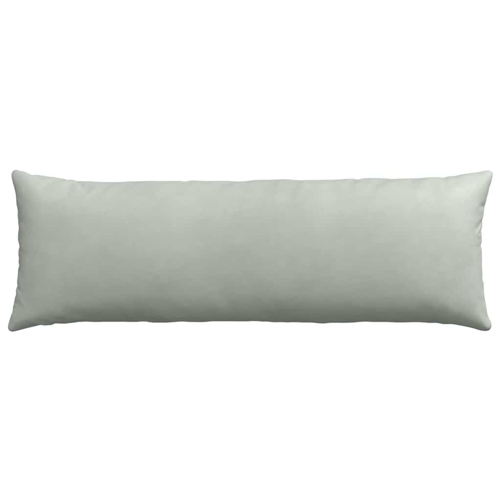 Sofakissen 2 Stück Schwarz 120 x 40 cm Cordstoff