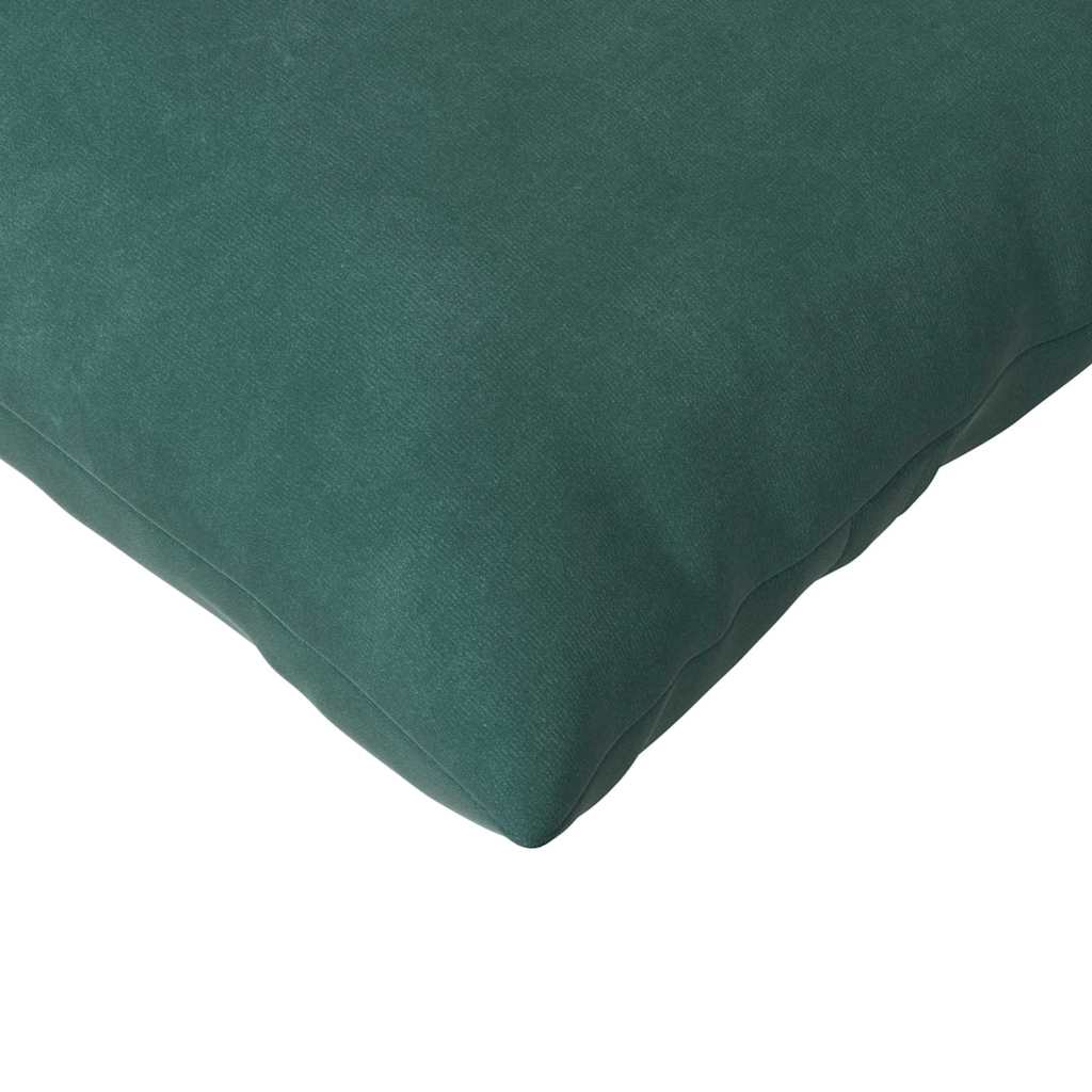 Sofakissen 2 Stück Schwarz 120 x 40 cm Cordstoff