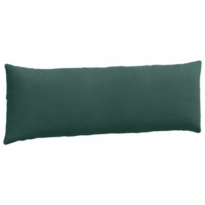 Sofakissen 2 Stück Schwarz 120 x 40 cm Cordstoff
