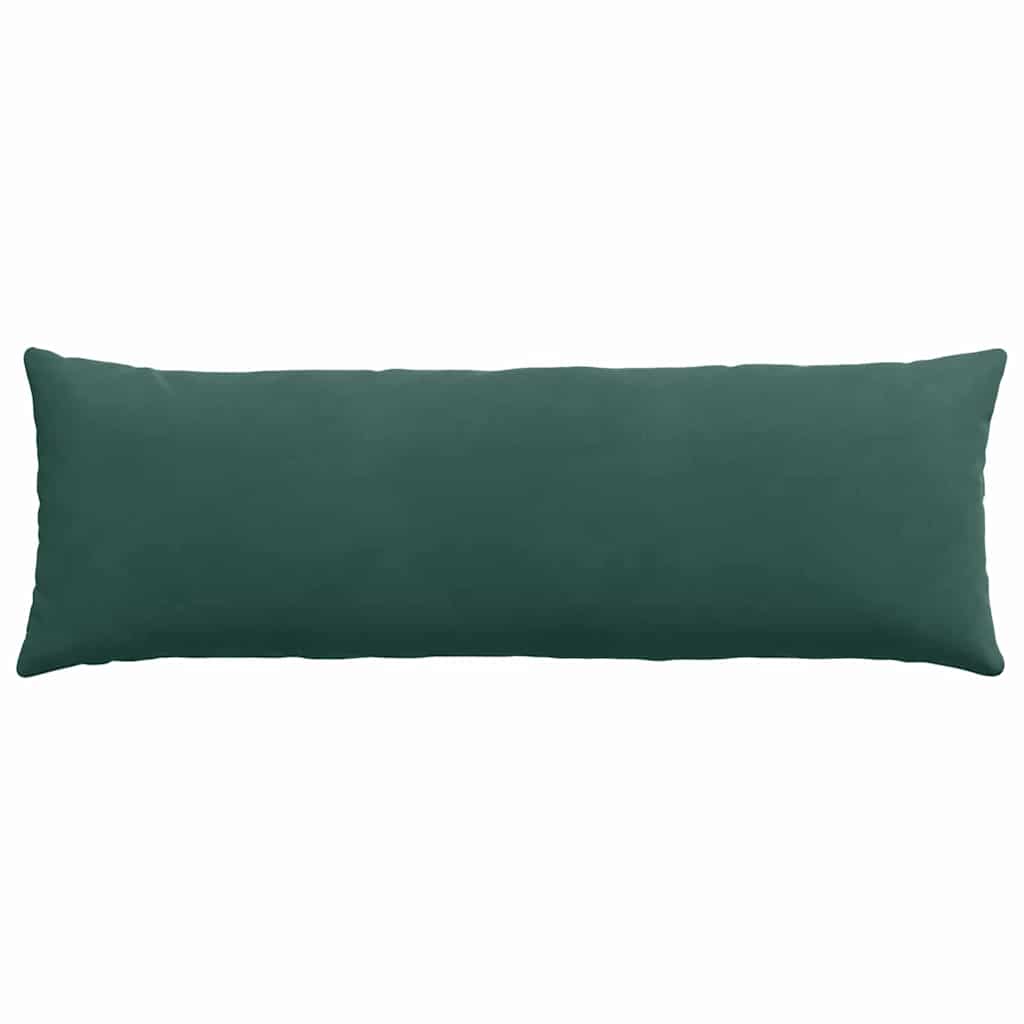Sofakissen 2 Stück Schwarz 120 x 40 cm Cordstoff