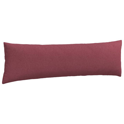 Sofakissen 2 pcs Rot 145 x 40 cm Stoff