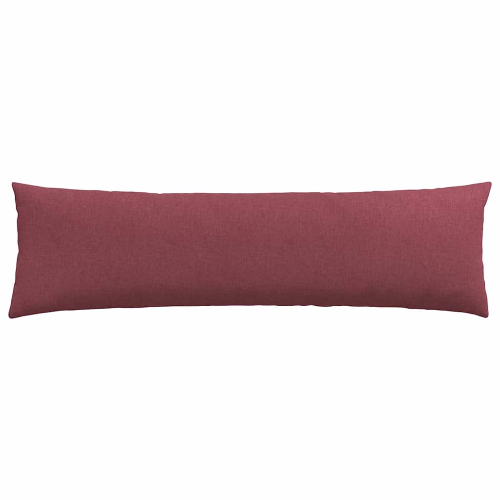 Sofakissen 2 pcs Rot 145 x 40 cm Stoff