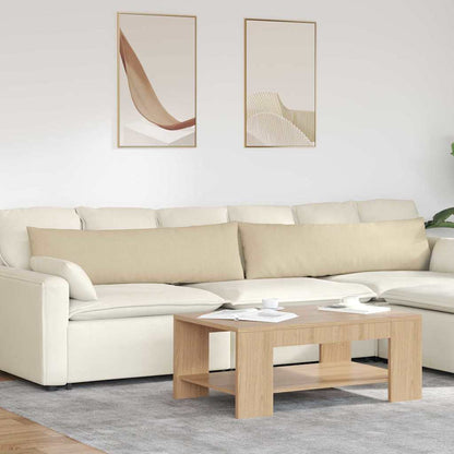 Sofakissen 2 pcs Rot 145 x 40 cm Stoff