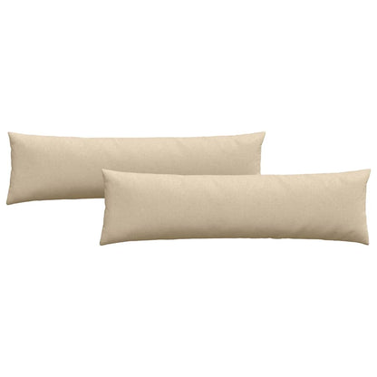 Sofakissen 2 pcs Rot 145 x 40 cm Stoff