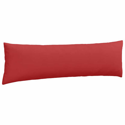 Sofakissen 2 pcs Rot 145 x 40 cm Stoff