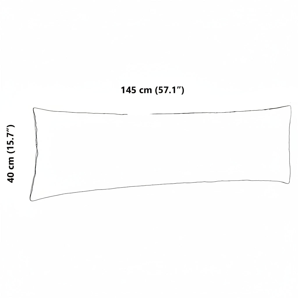 Sofakissen 2 pcs Rot 145 x 40 cm Stoff