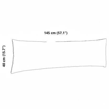 Sofakissen 2 pcs Rot 145 x 40 cm Stoff