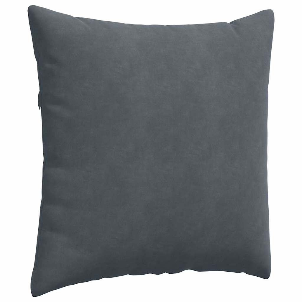 Sofakissen 2 Stück Polizeiblau 80 x 80 cm Cordstoff
