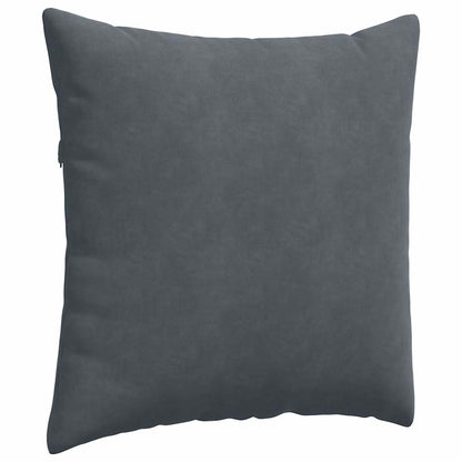 Sofakissen 2 Stück Polizeiblau 80 x 80 cm Cordstoff