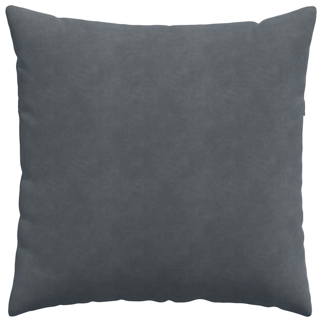 Sofakissen 2 Stück Polizeiblau 80 x 80 cm Cordstoff