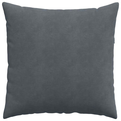 Sofakissen 2 Stück Polizeiblau 80 x 80 cm Cordstoff