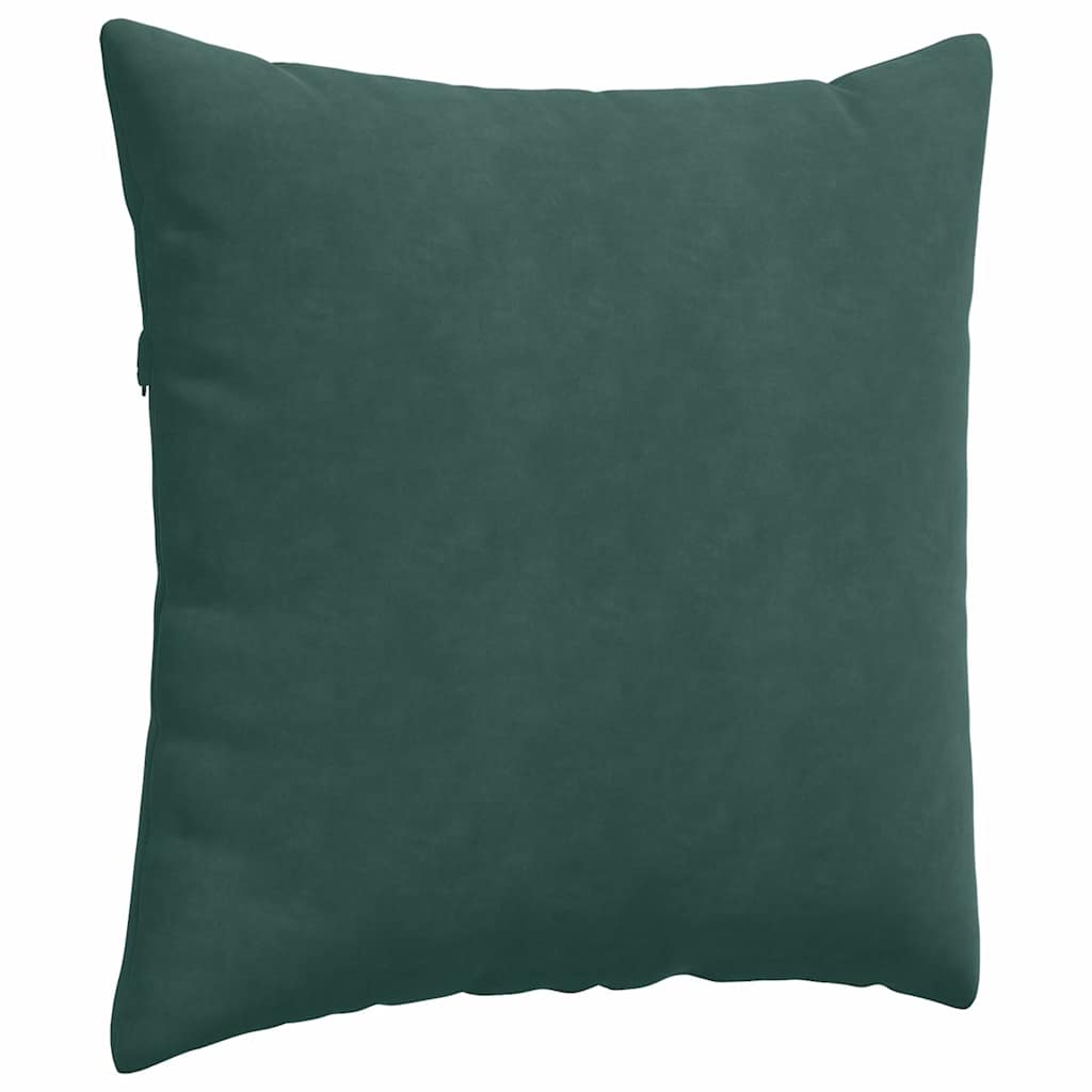Sofakissen 2 Stück Polizeiblau 80 x 80 cm Cordstoff