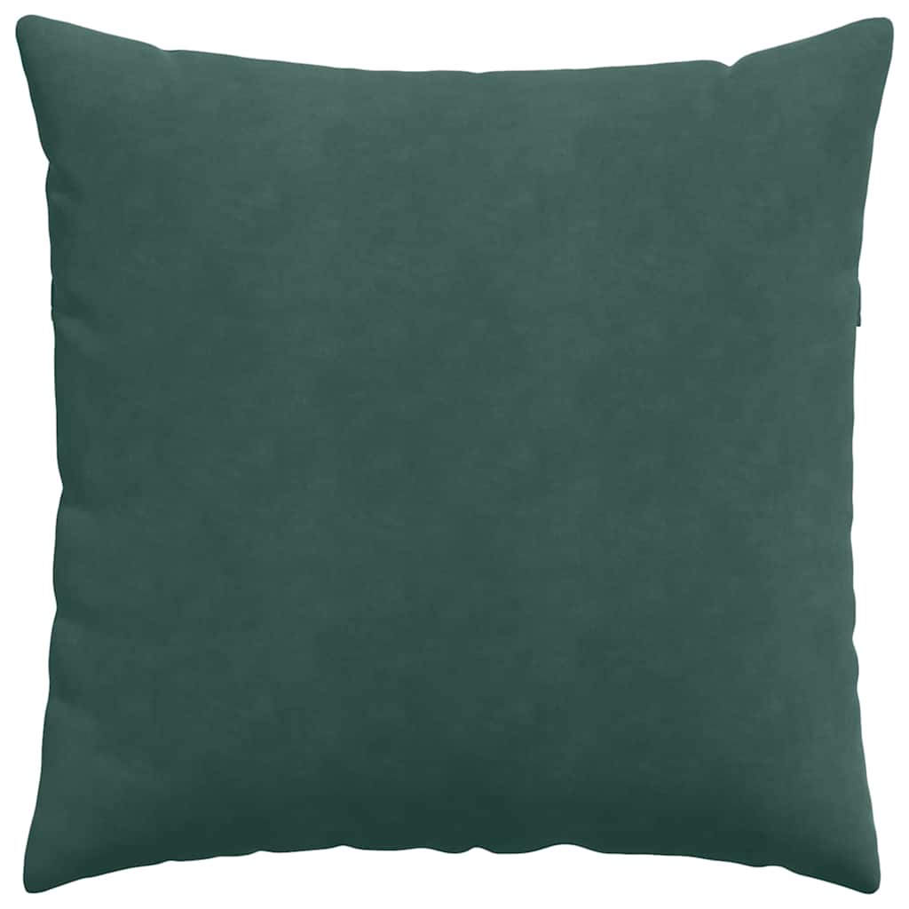Sofakissen 2 Stück Polizeiblau 80 x 80 cm Cordstoff