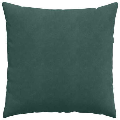 Sofakissen 2 Stück Polizeiblau 80 x 80 cm Cordstoff