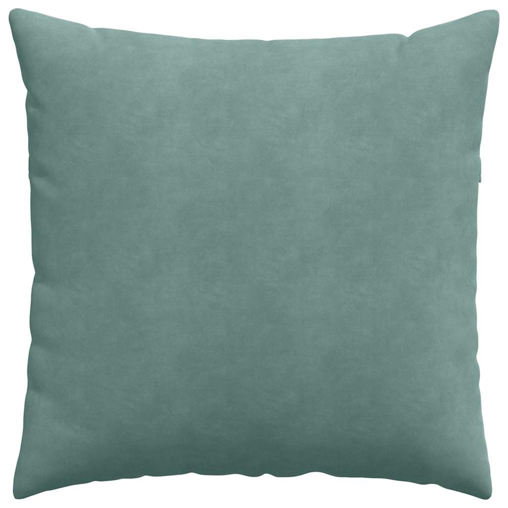 Sofakissen 2 Stück Polizeiblau 80 x 80 cm Cordstoff