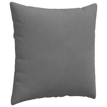 Sofakissen 2 Stück Beige 80 x 80 cm Stoff