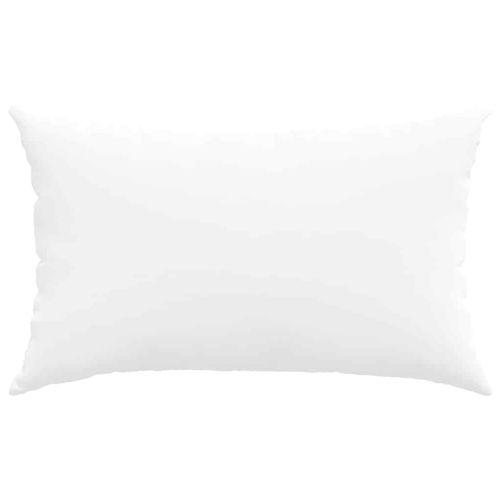 Sofakissen 2 pcs Weiß 50 x 30 cm Stoff