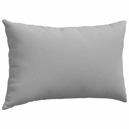Sofakissen 2 pcs Weiß 50 x 30 cm Stoff