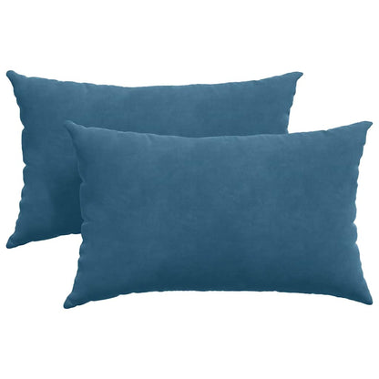 Sofakissen 2 Stück Gelb 50 x 30 cm Cordstoff